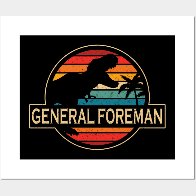 General Foreman Dinosaur Wall Art by SusanFields